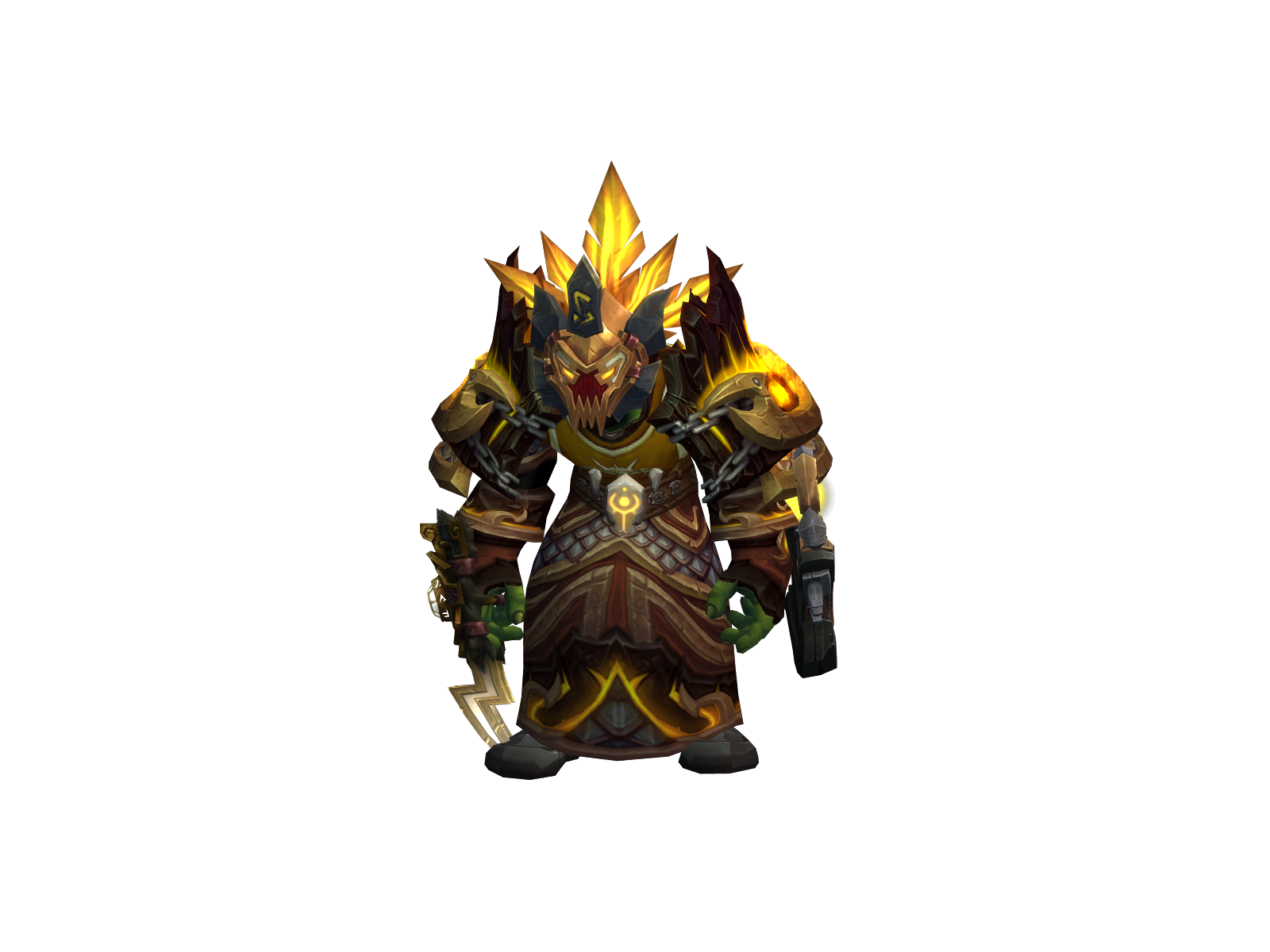 Scape 3D character render