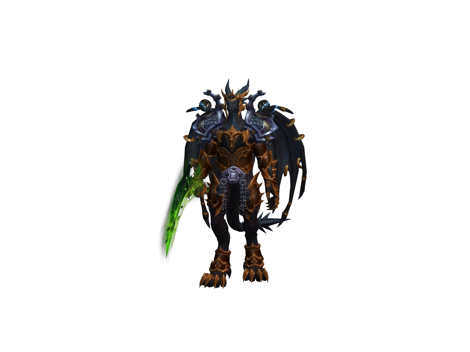 Nadadragon 3D character render