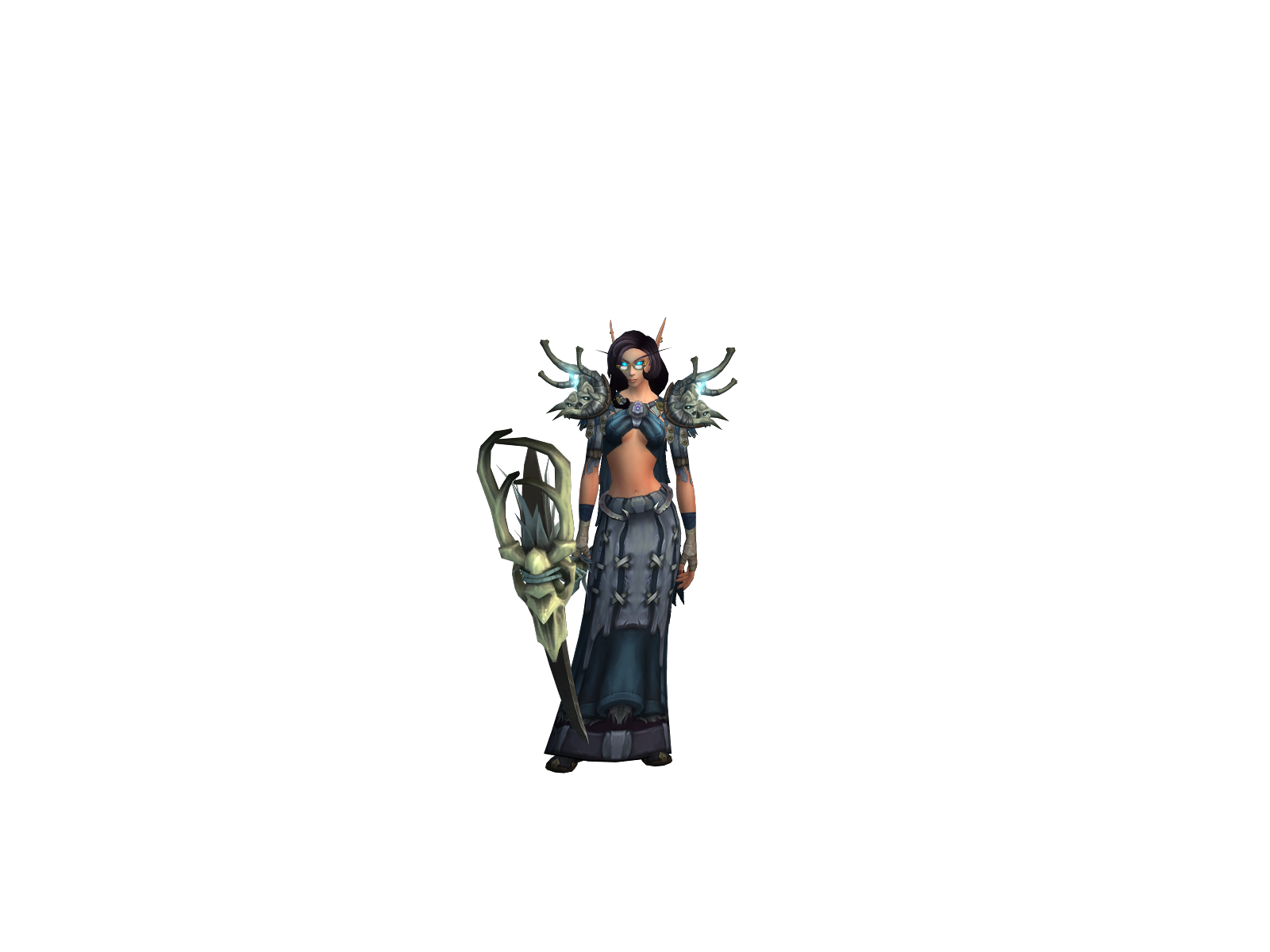 Magdolena 3D character render