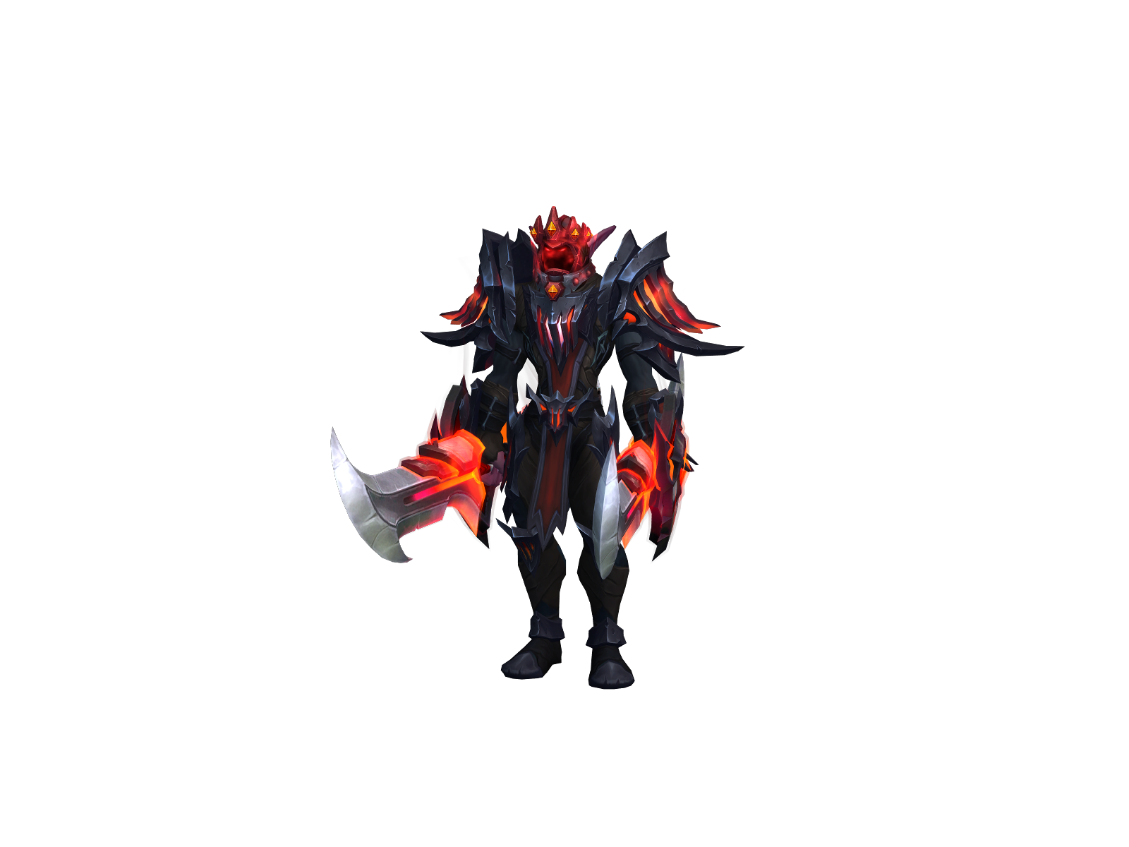 Mytheman 3D character render