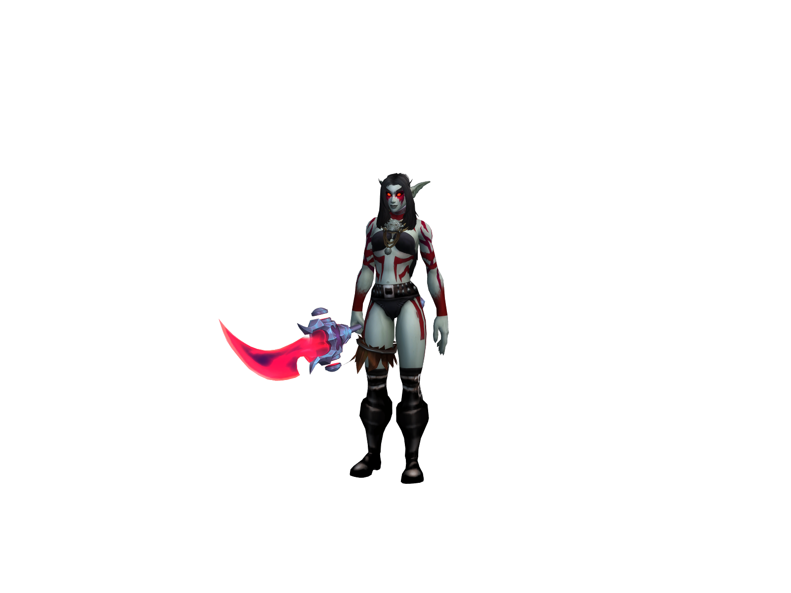 Zor 3D character render