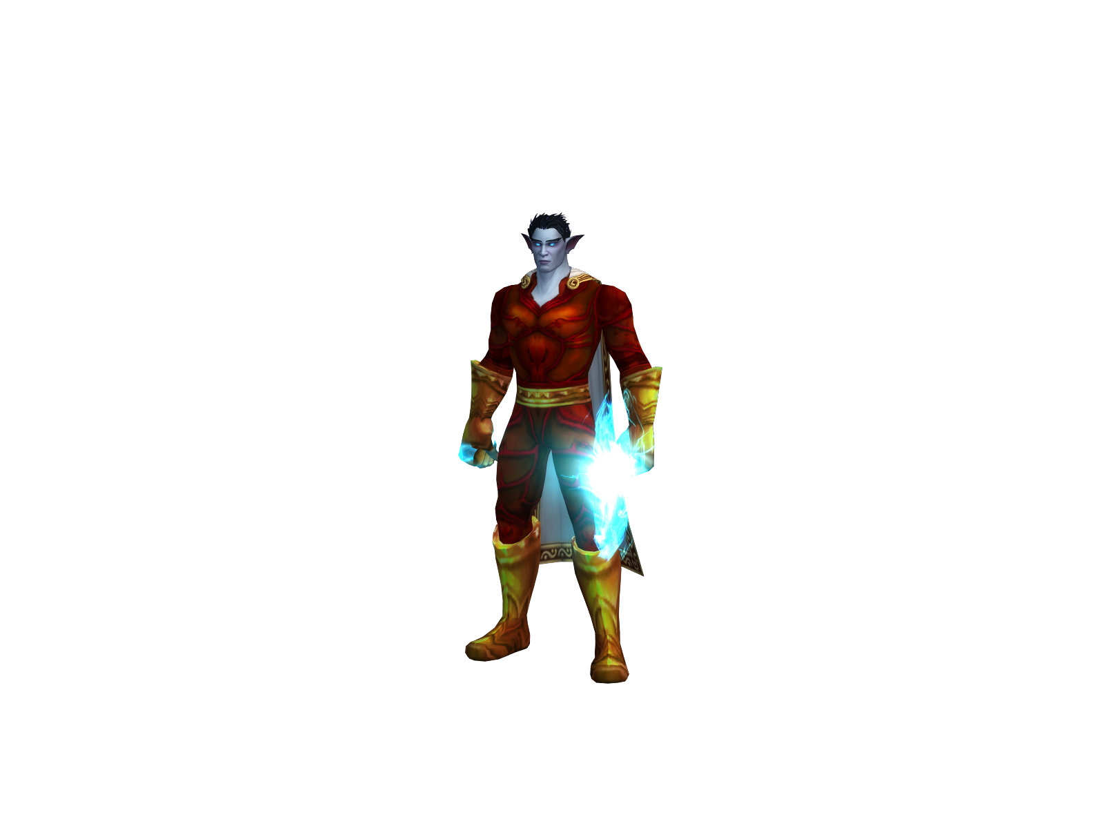 Supazap 3D character render