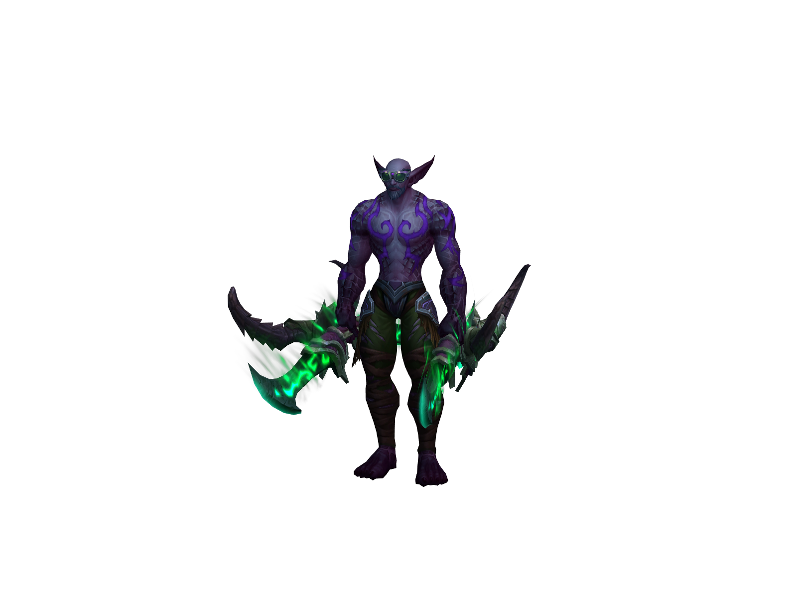 Wardandd 3D character render