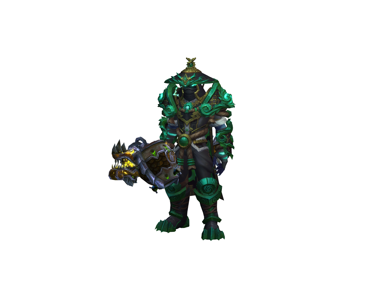 Trenhard 3D character render