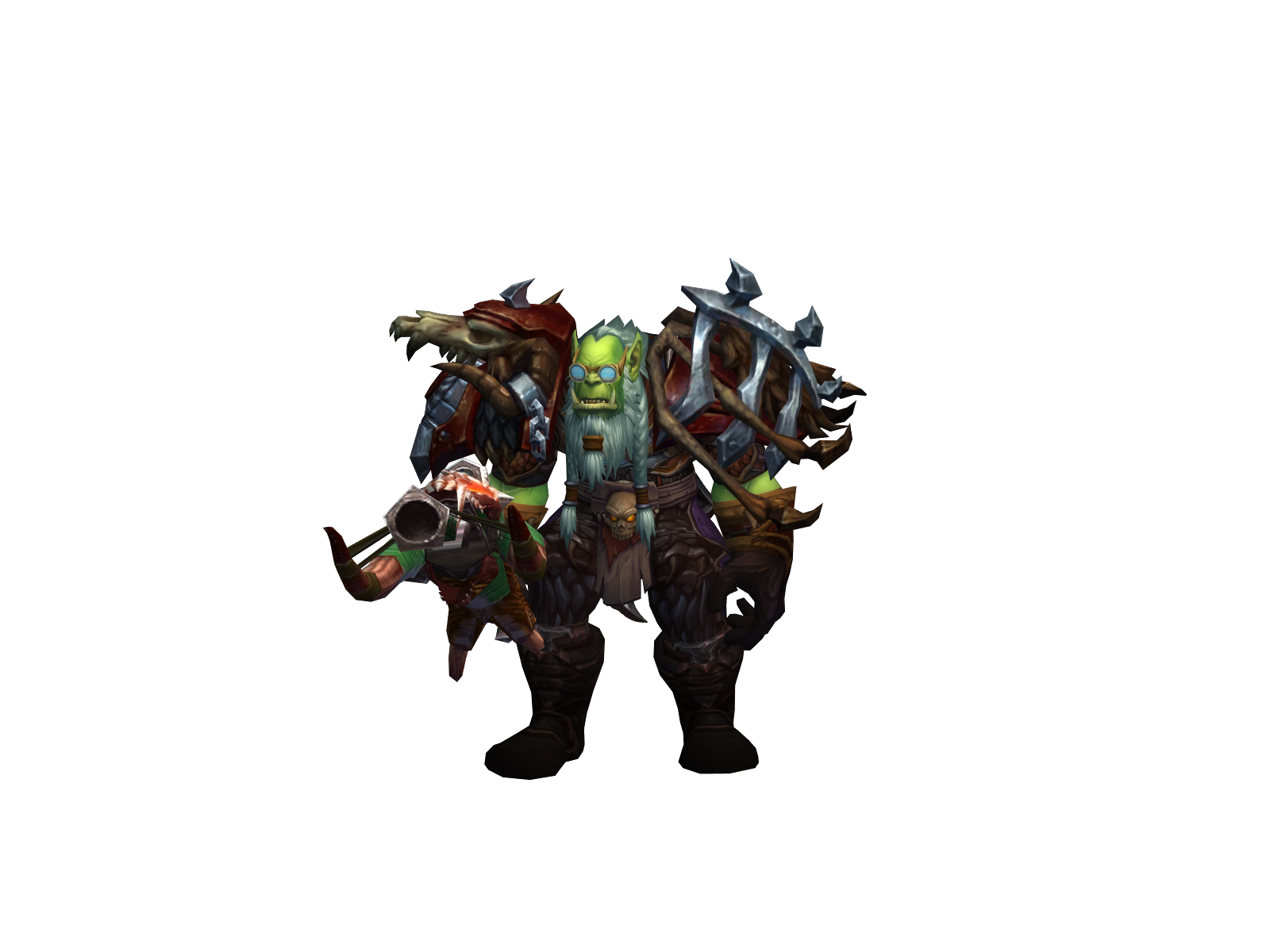 Rankrider 3D character render