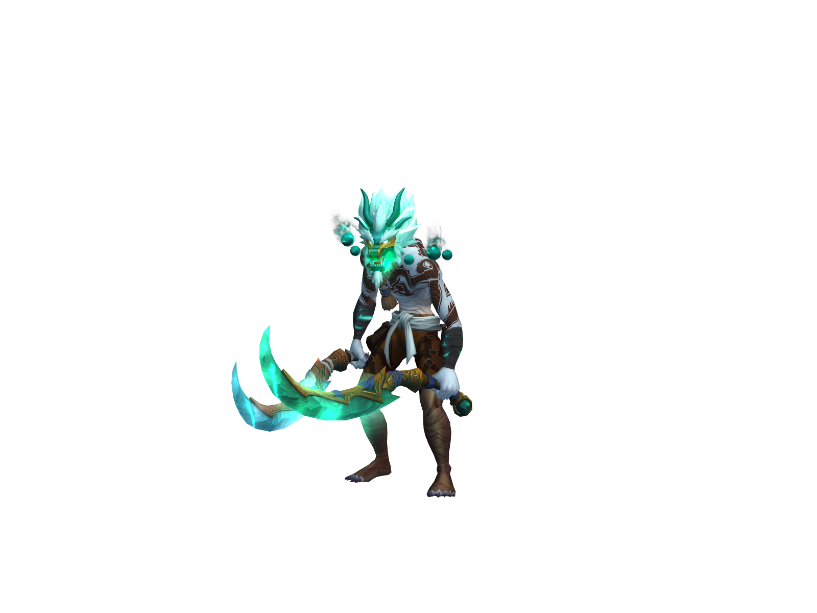 Feed 3D character render