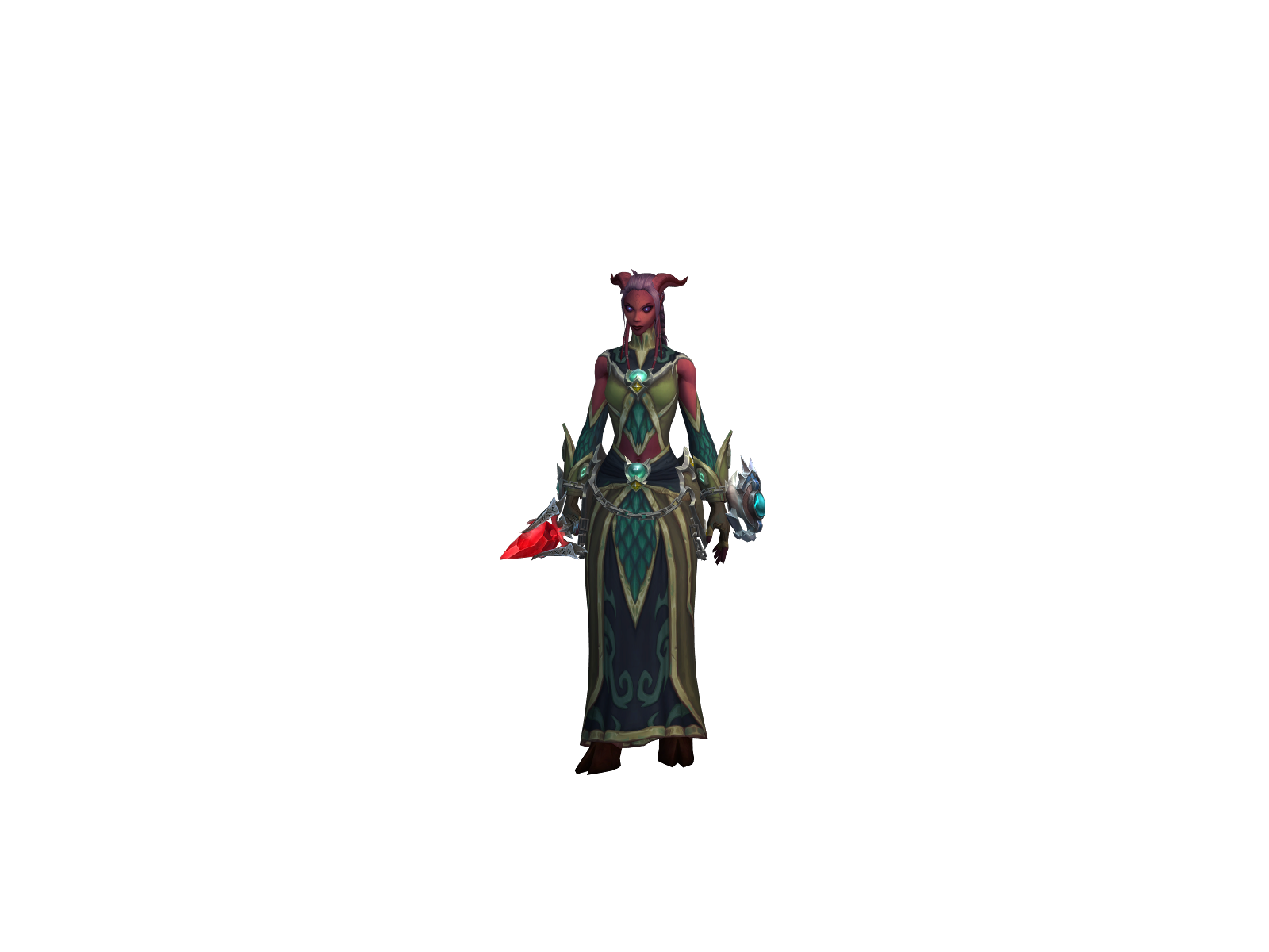Vaerra 3D character render