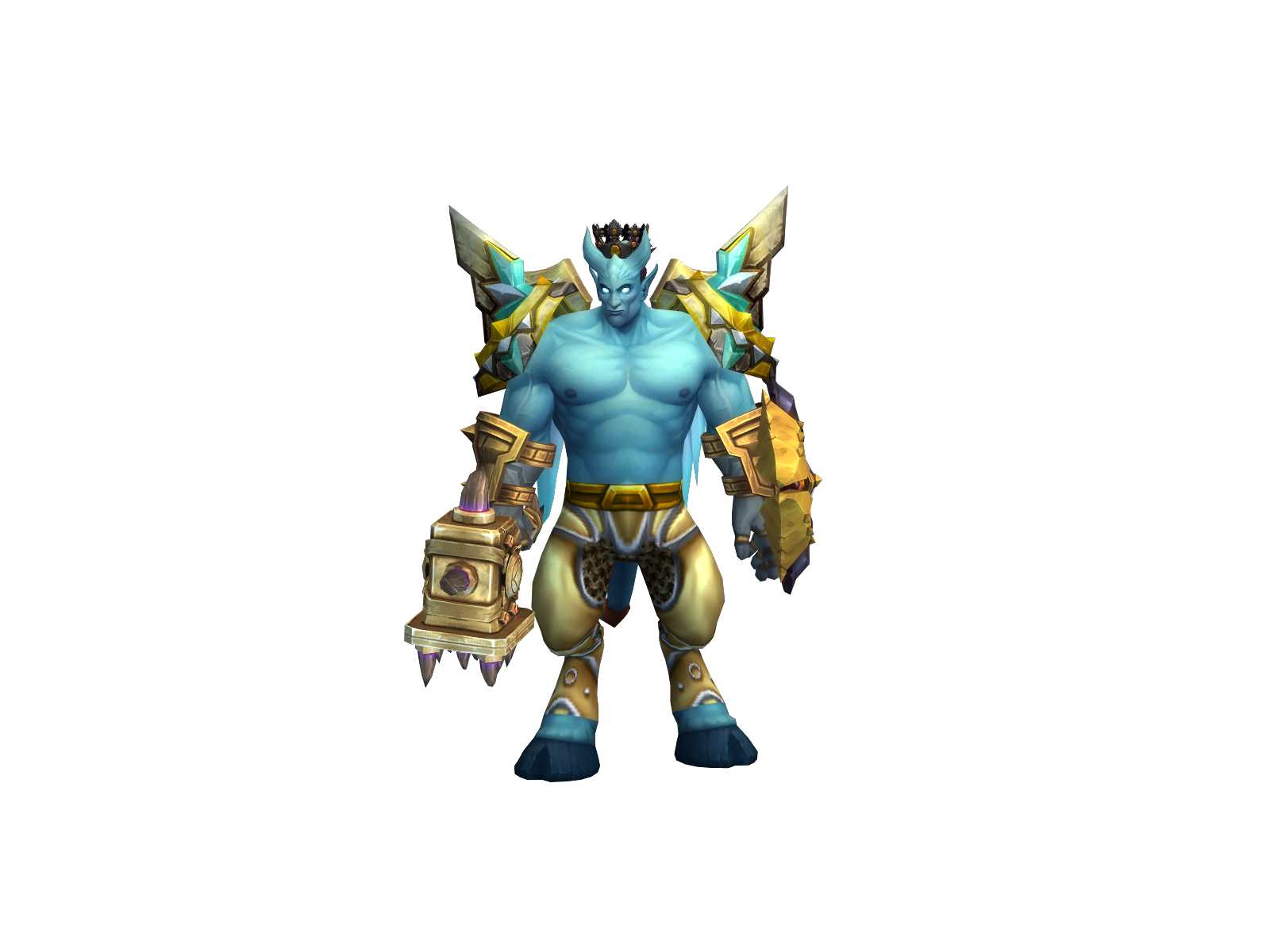 Mumaandron 3D character render