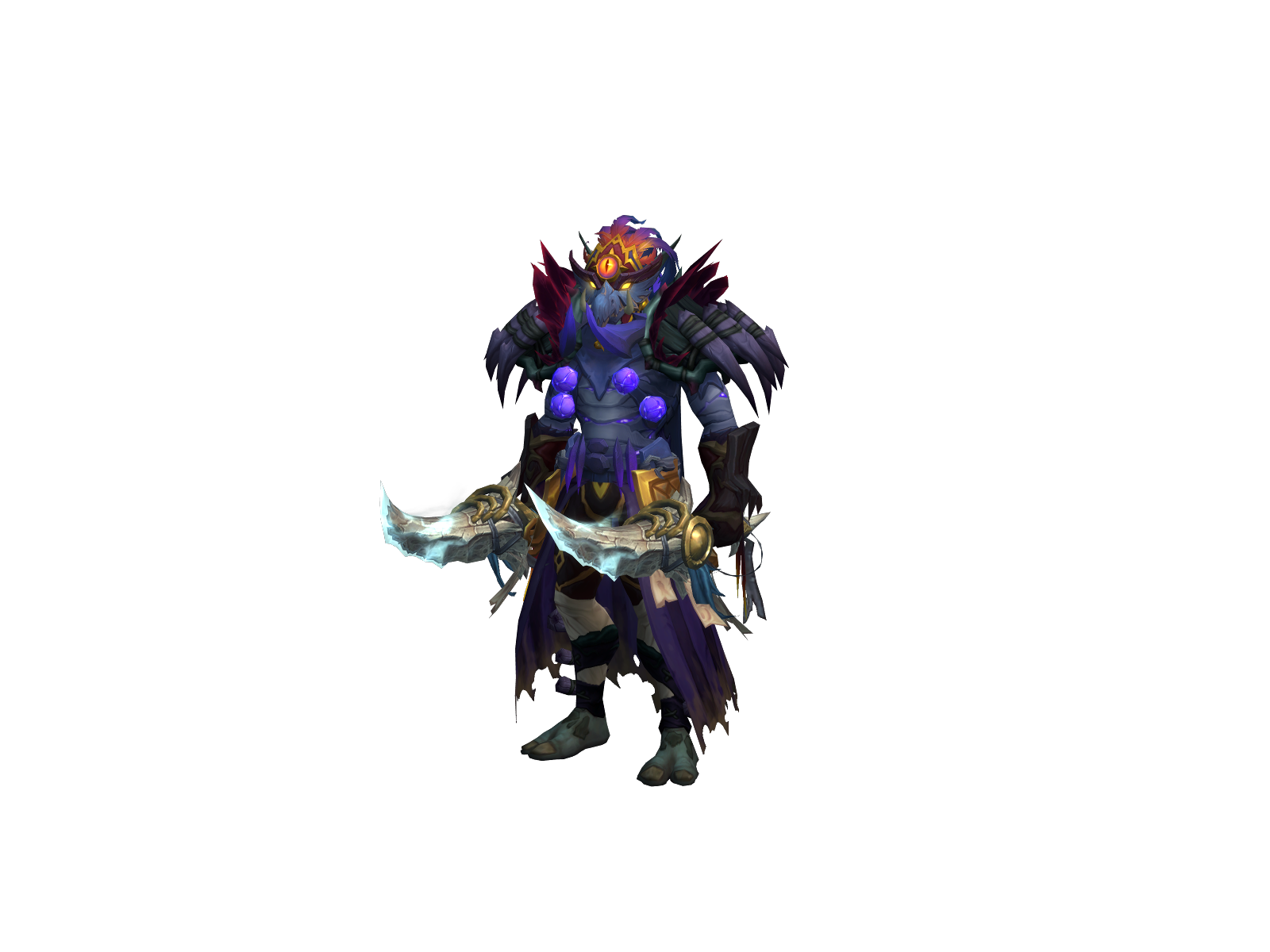 Masquerado 3D character render