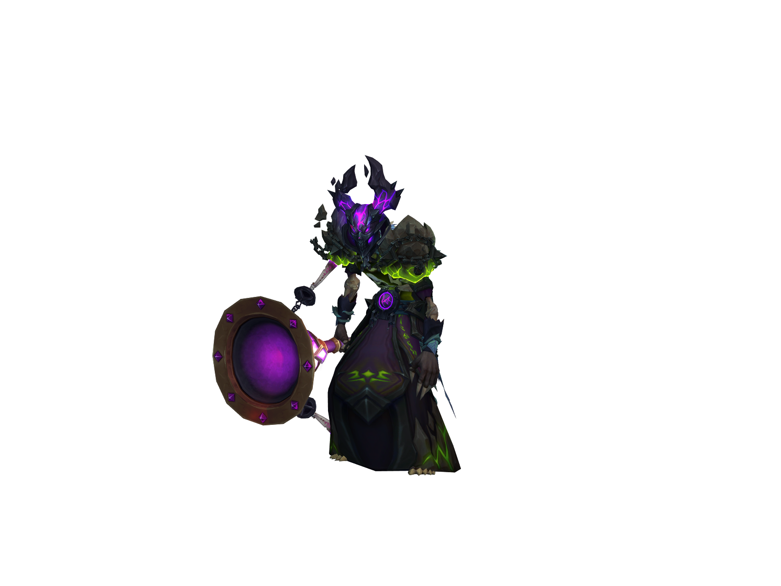 Rococo 3D character render