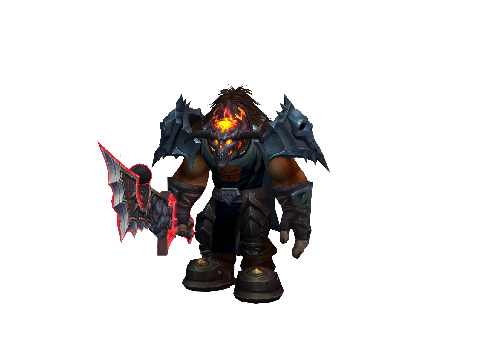 Trensei 3D character render