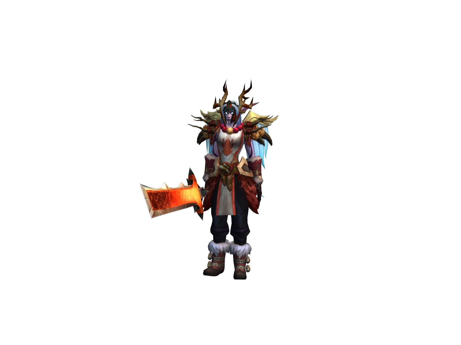 Nkoh 3D character render