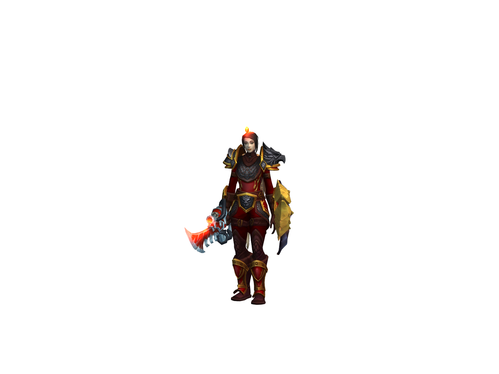 Vaïghn 3D character render