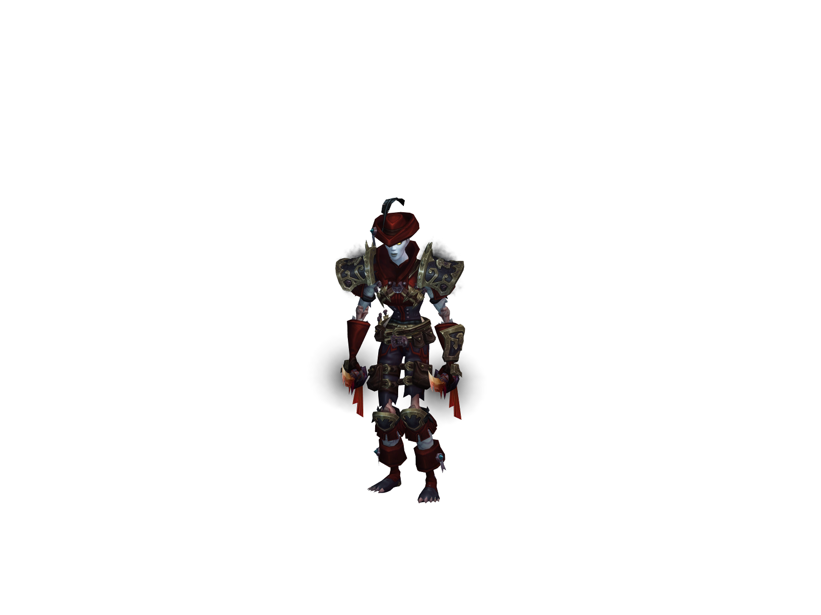 Gossips 3D character render