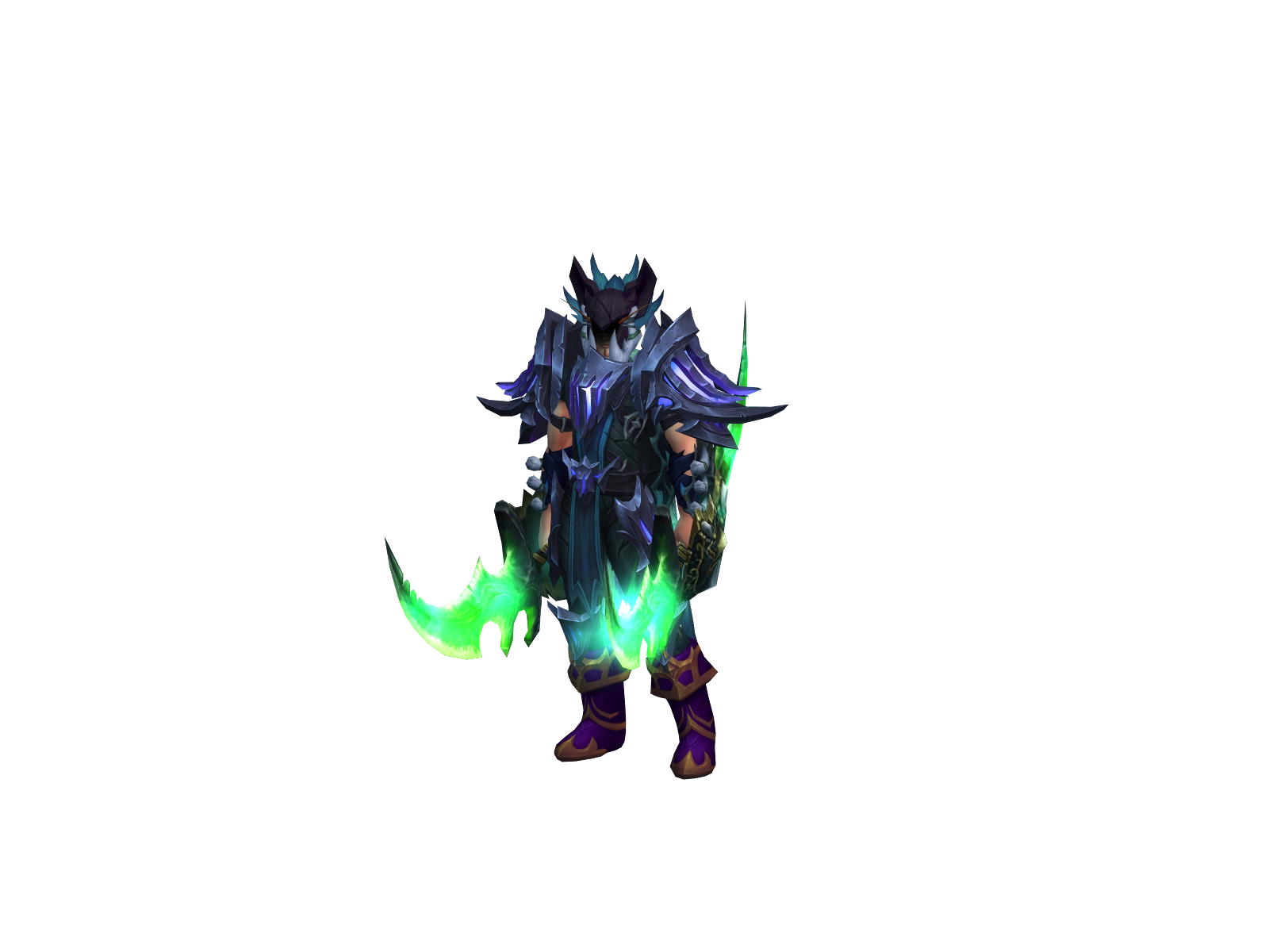Lanlan 3D character render