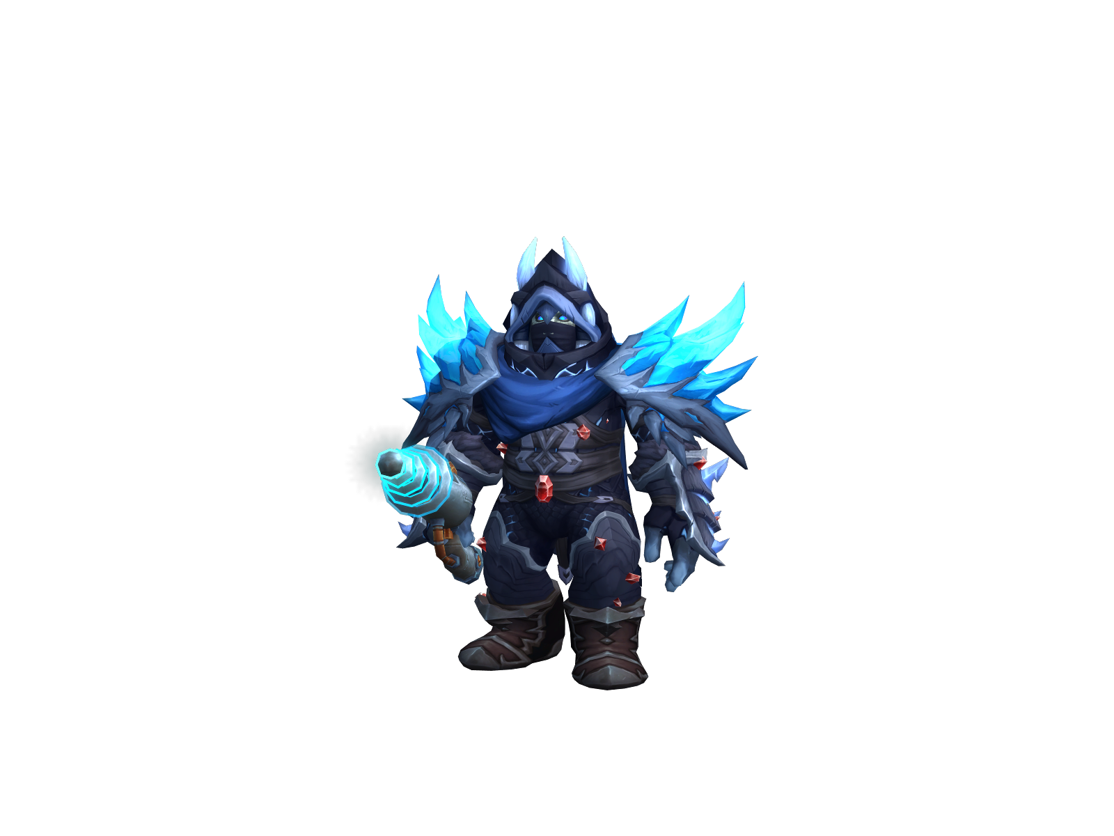 Crustyman 3D character render