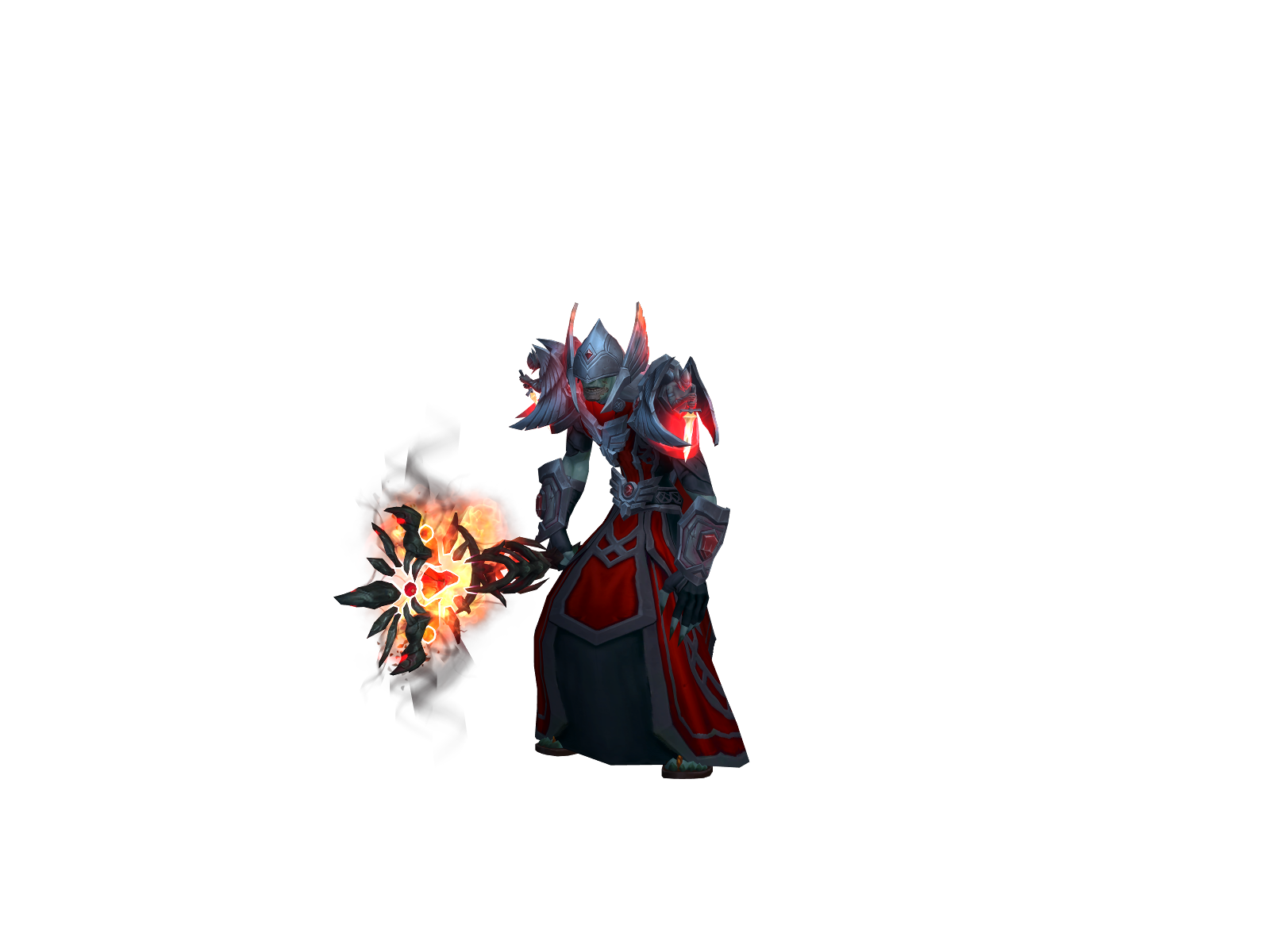 Bellack 3D character render