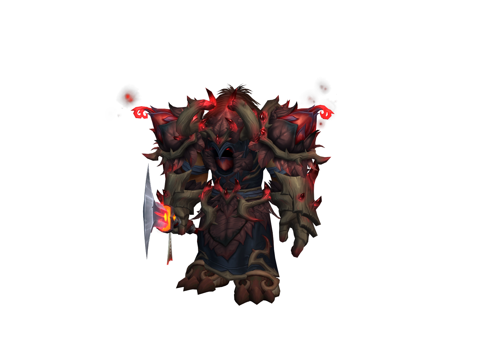 Primalsanta 3D character render