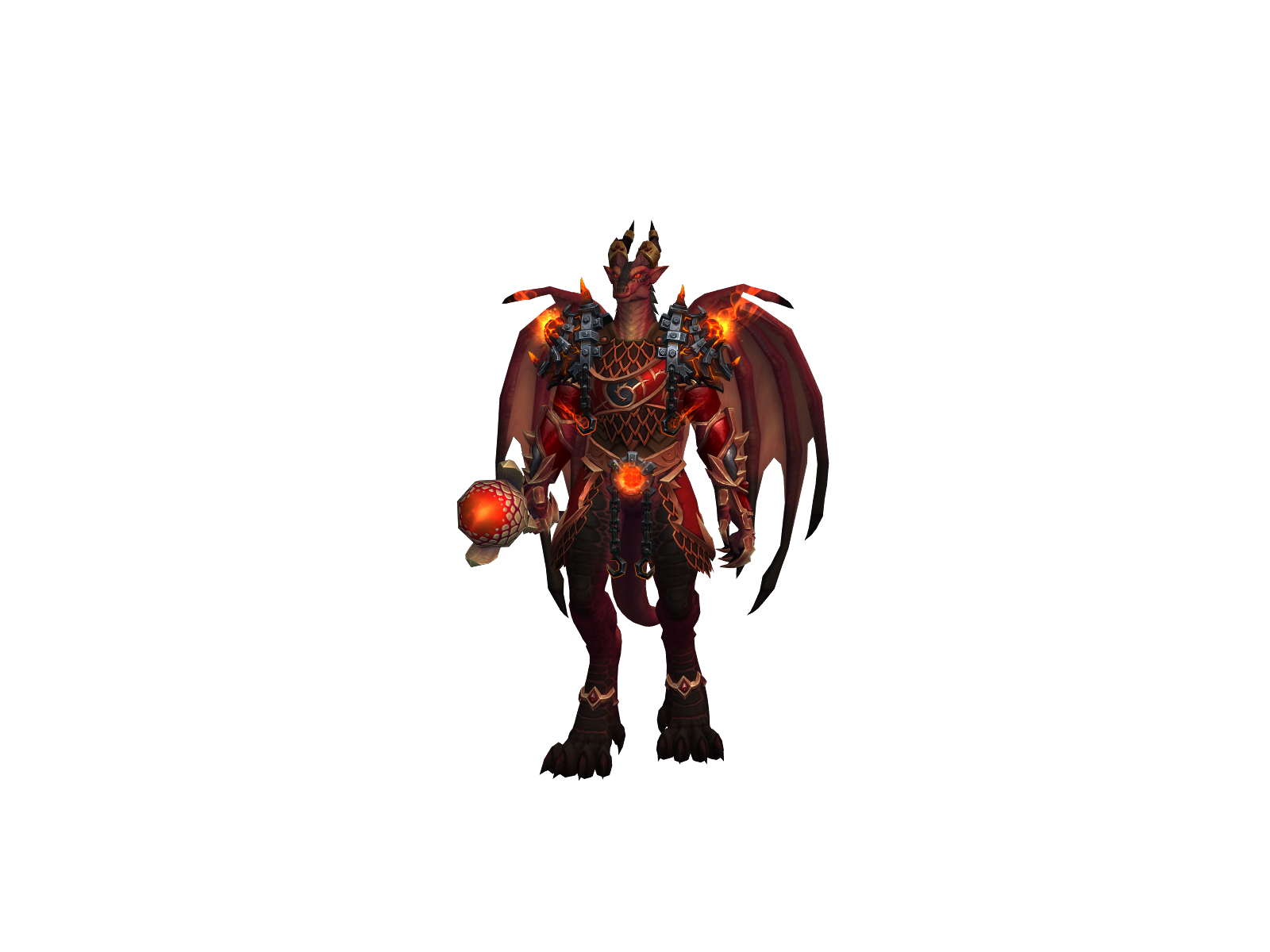 Talidragon 3D character render