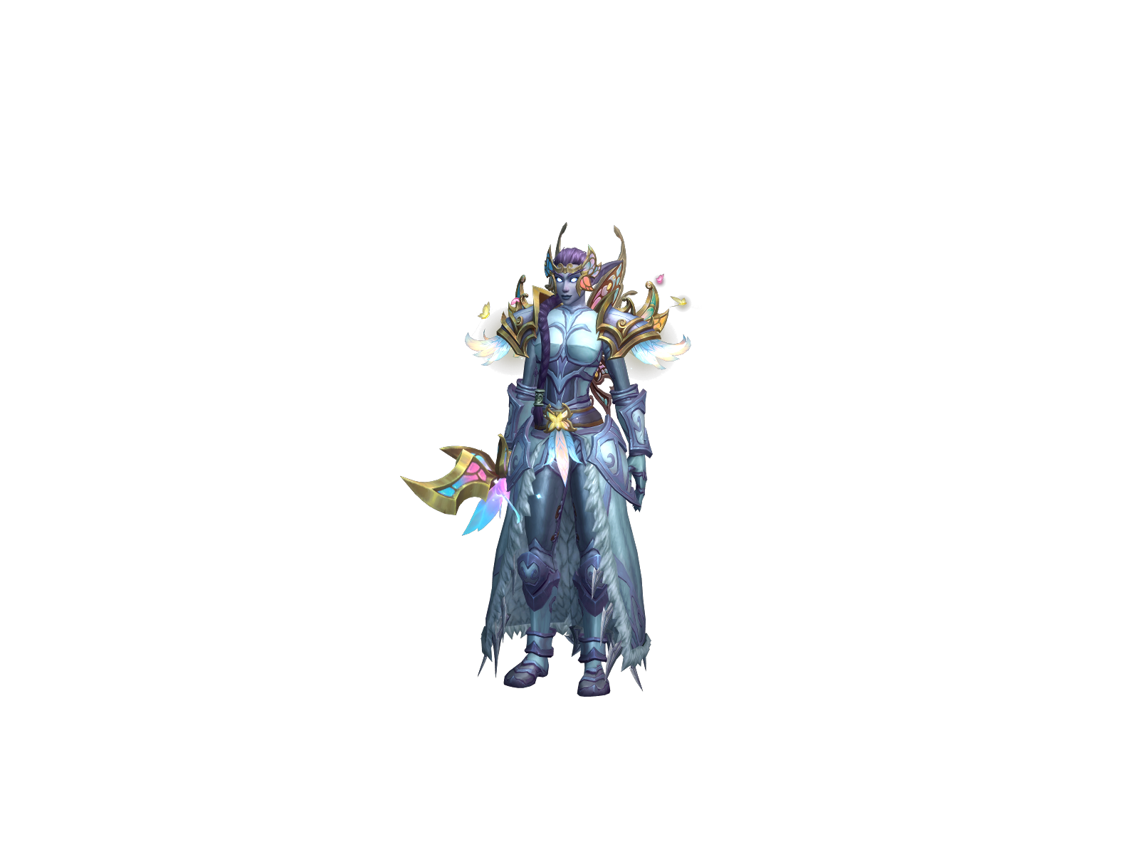 Mommý 3D character render