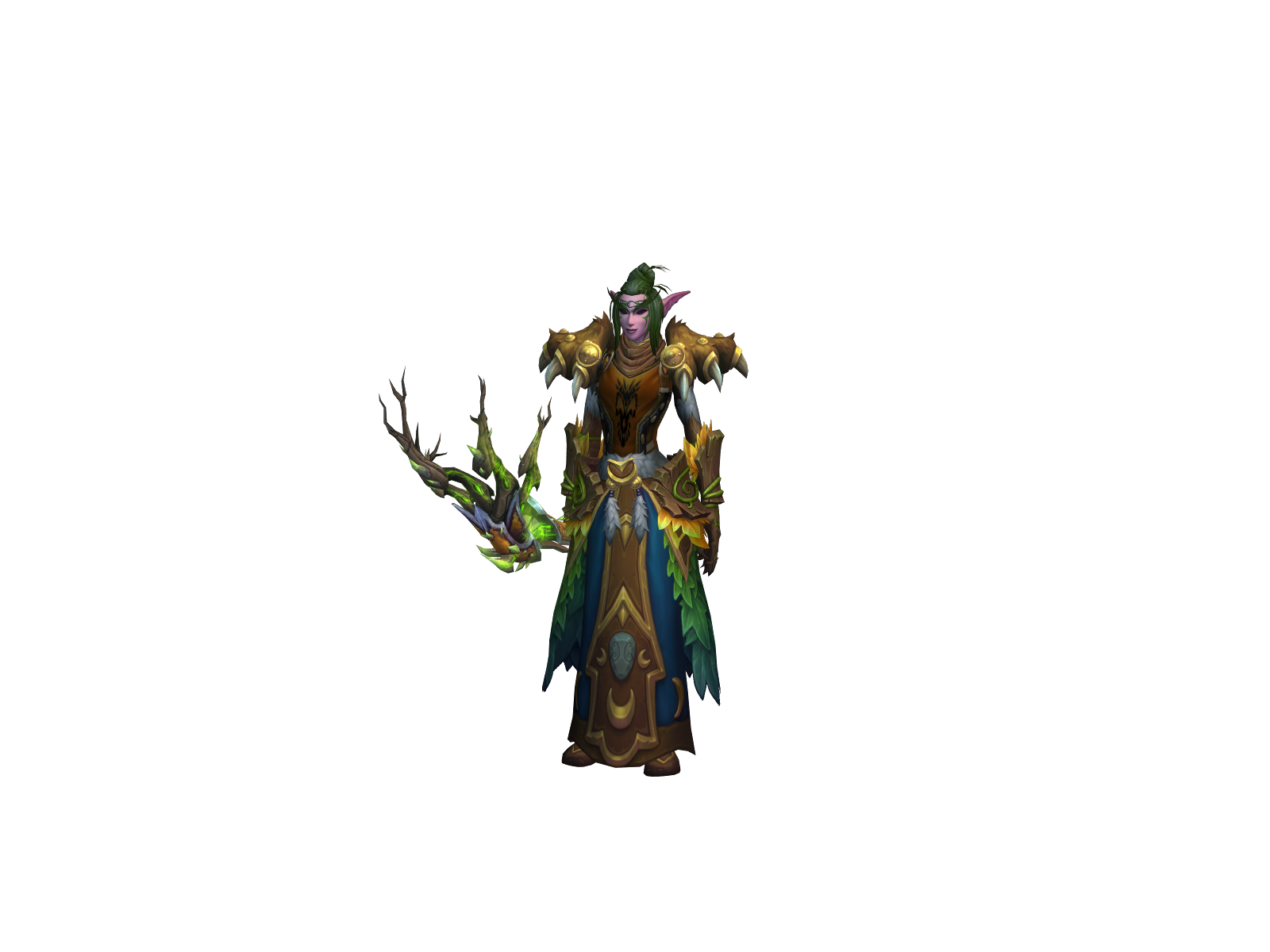 Nyridia 3D character render