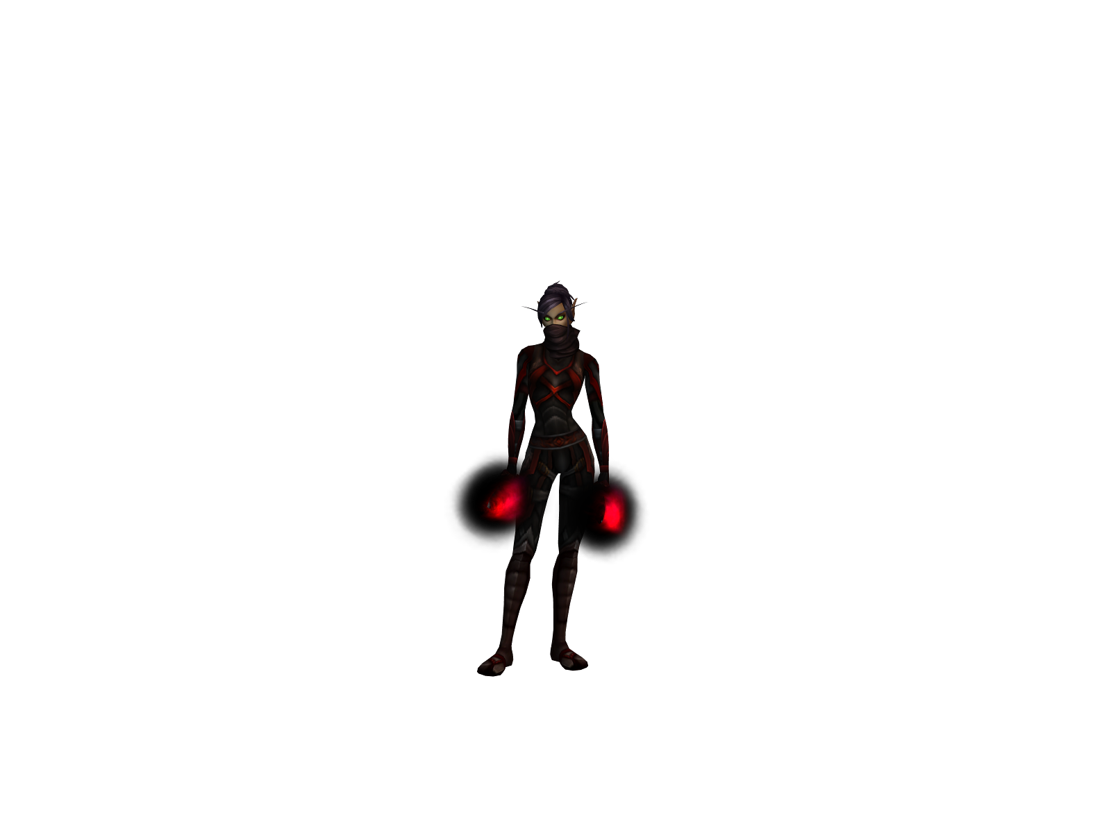 Slashley 3D character render