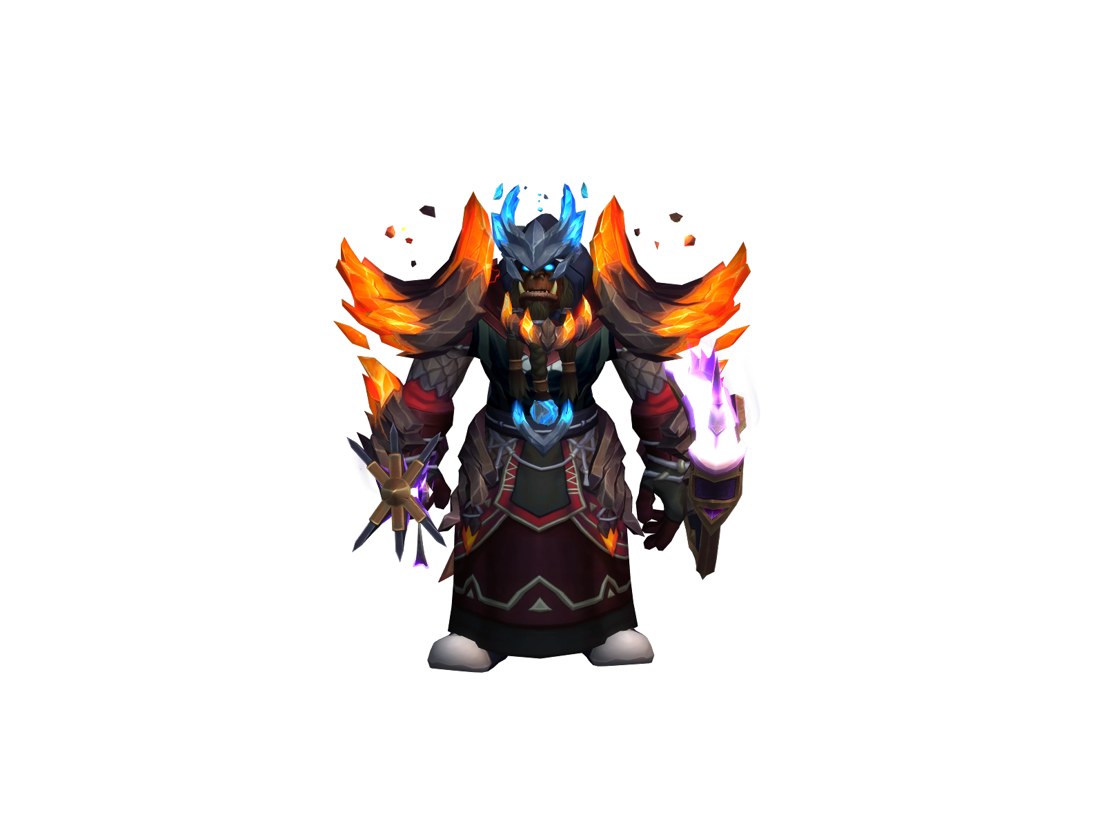 Cyclonos 3D character render