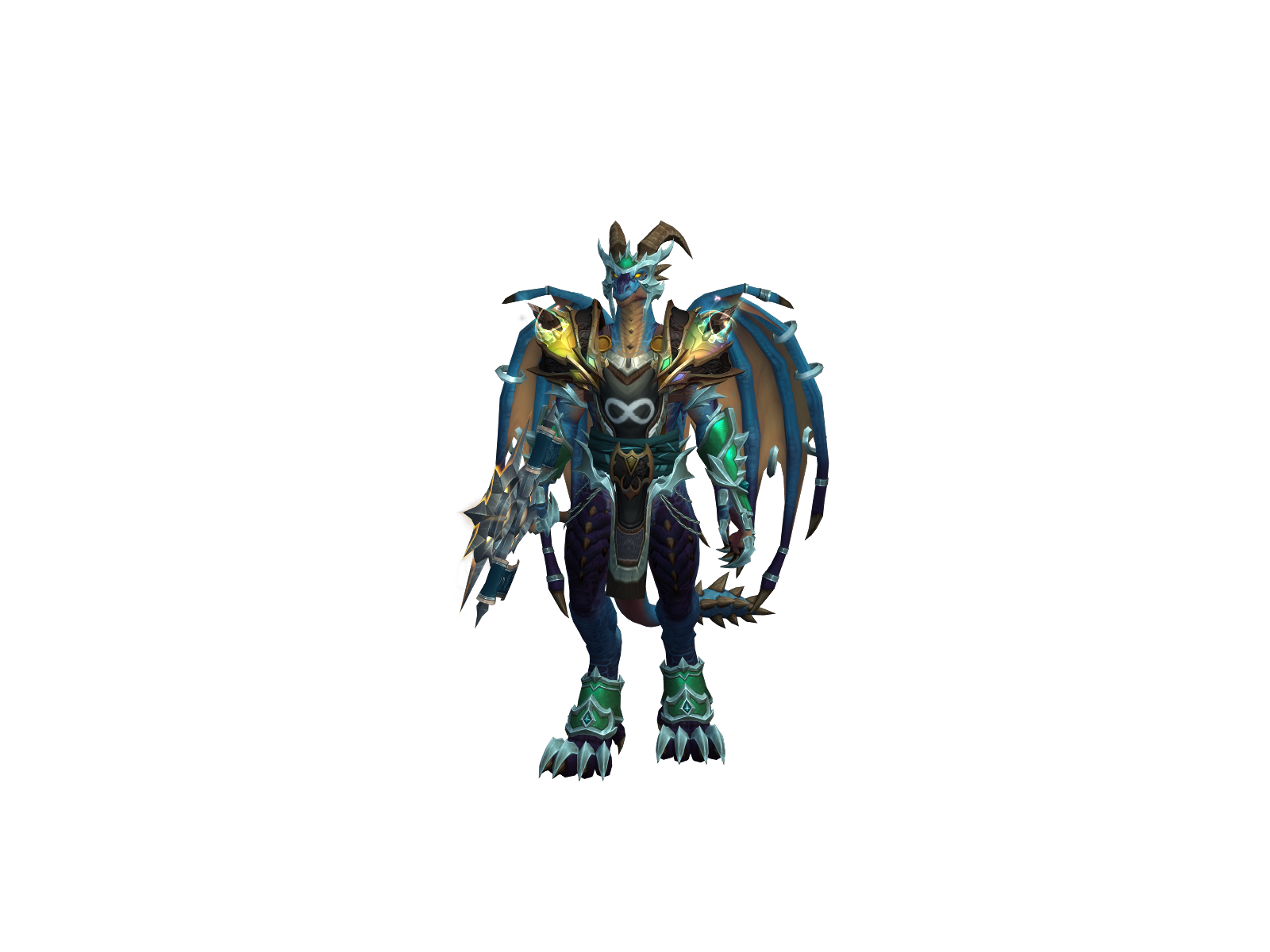 Saelance 3D character render