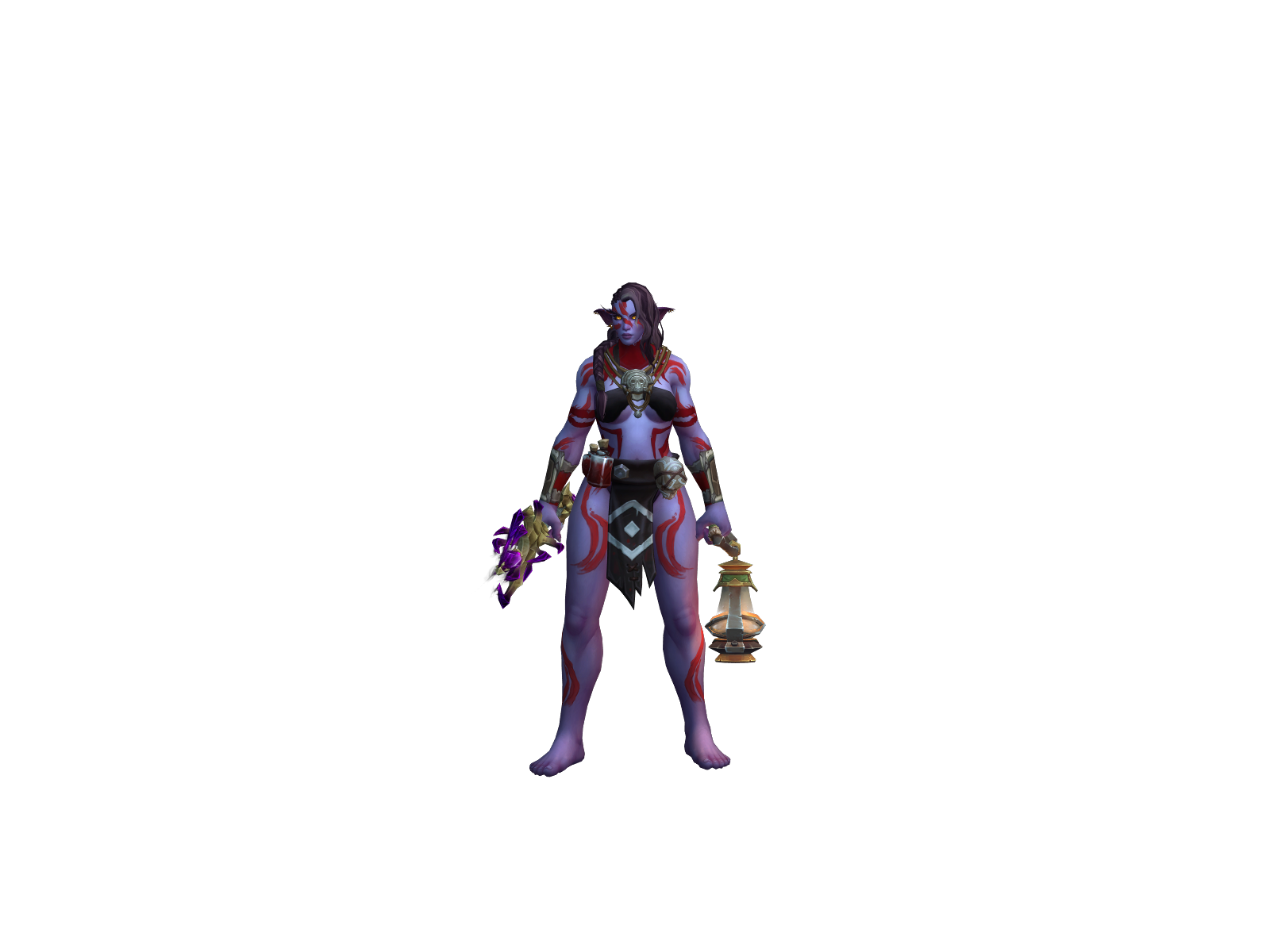 Alennha 3D character render