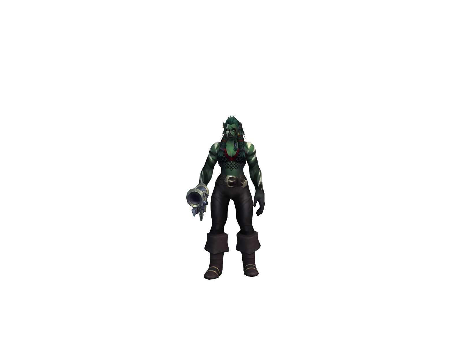 Obsidienne 3D character render