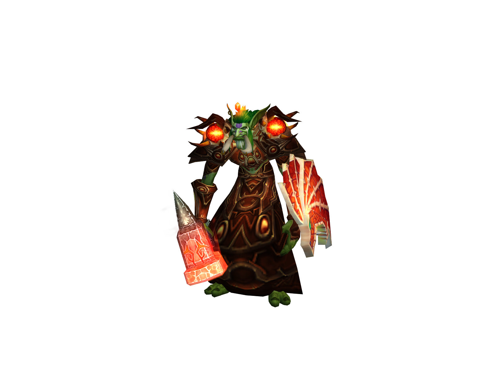 Jinraka 3D character render