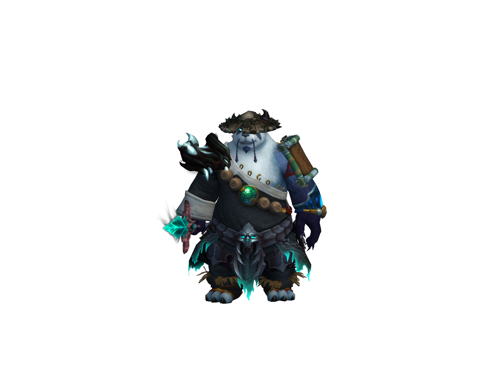 Wraithwok 3D character render
