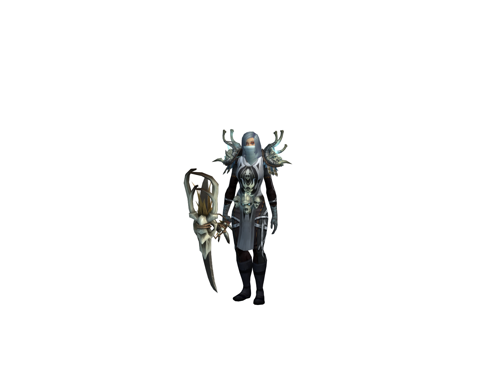 Mejulie 3D character render