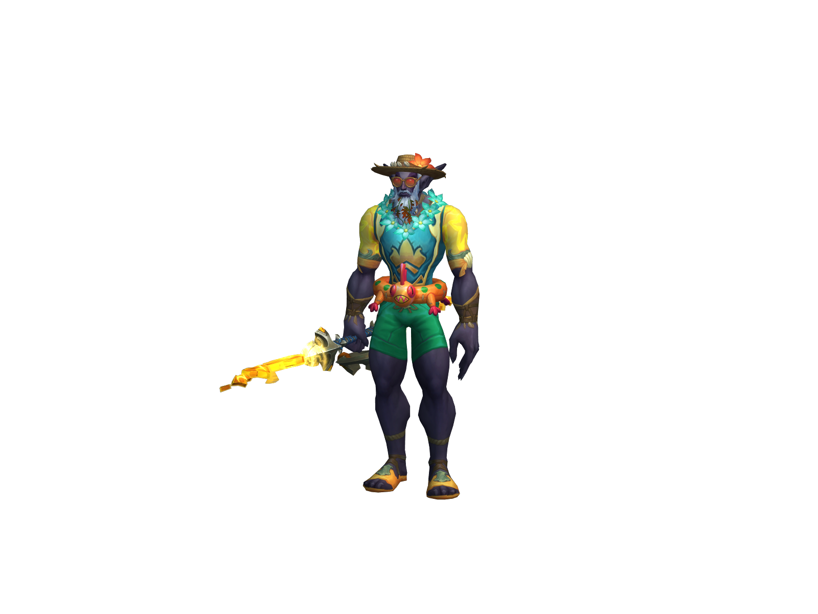 Åegon 3D character render