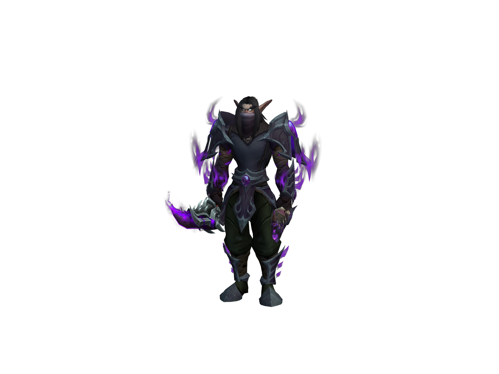 Shadow 3D character render