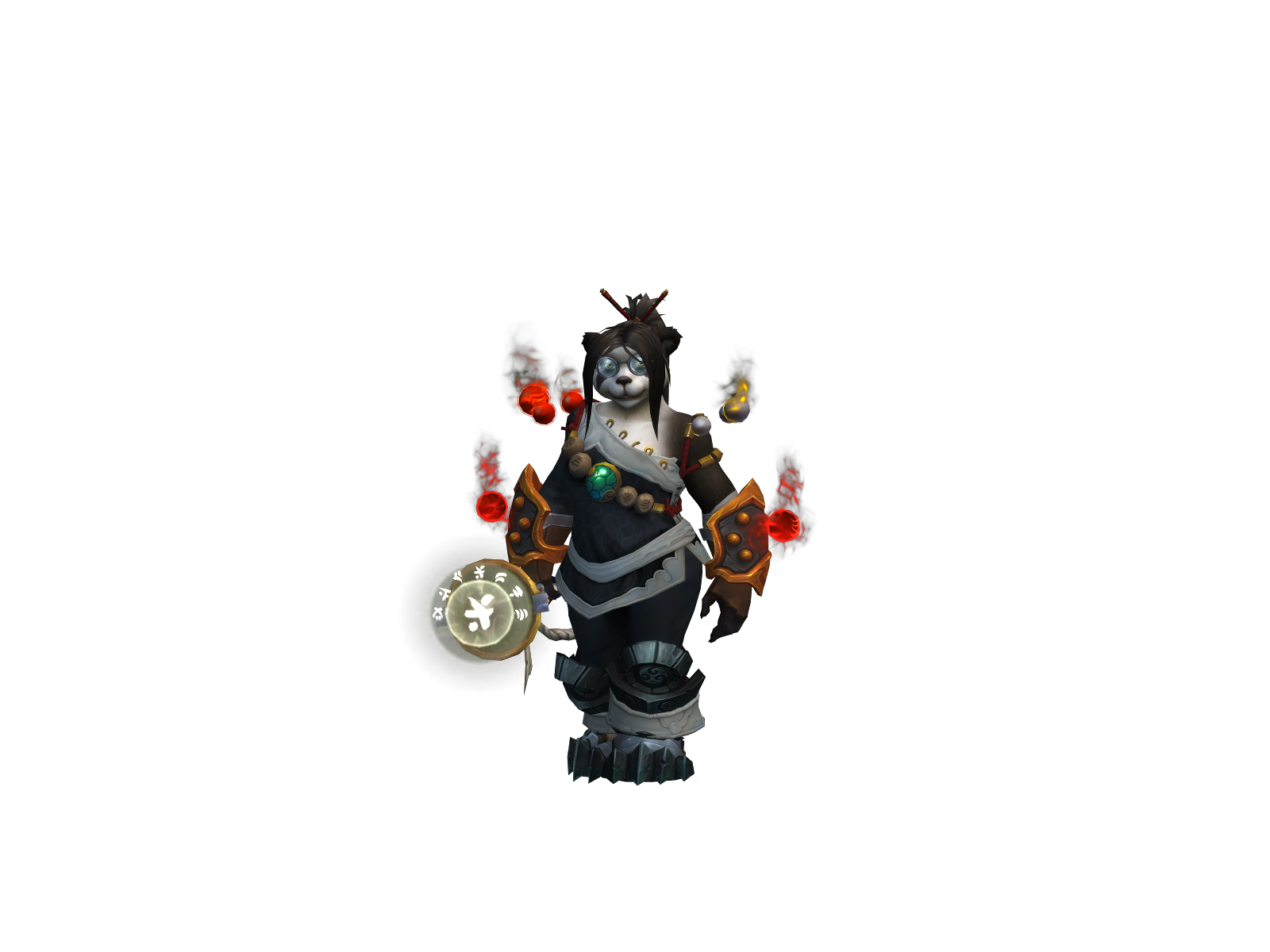 Hampyro 3D character render