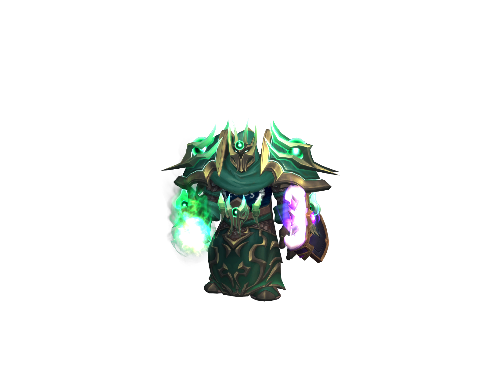 Pillowtotem 3D character render