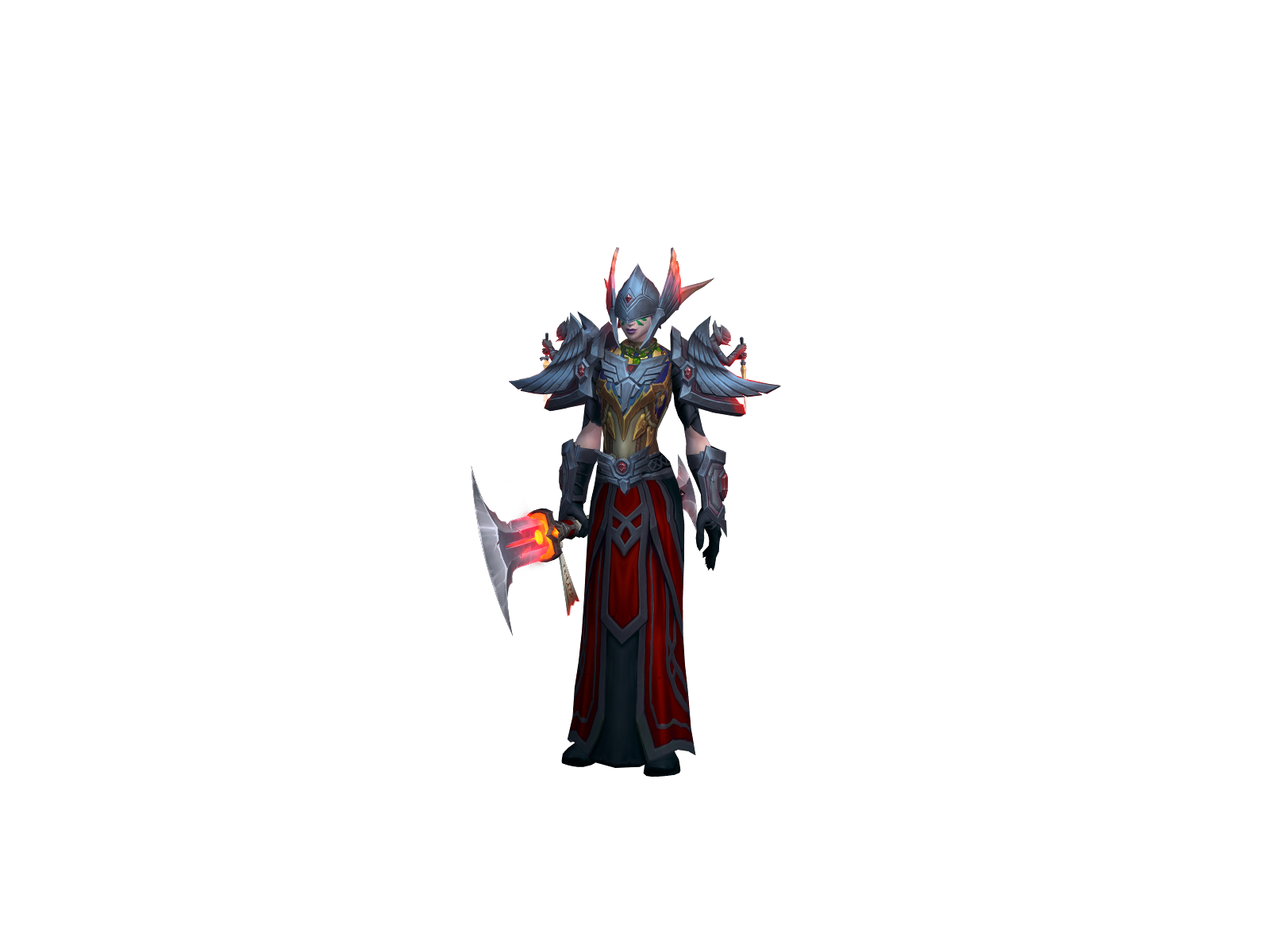 Discw 3D character render