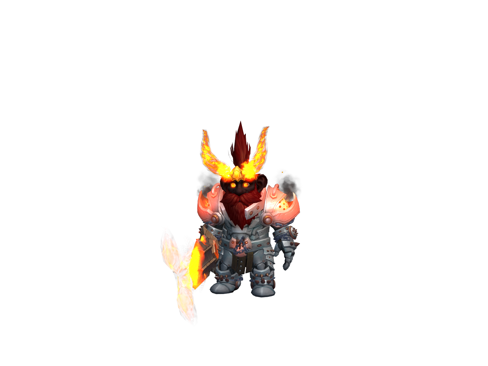 Waroes 3D character render
