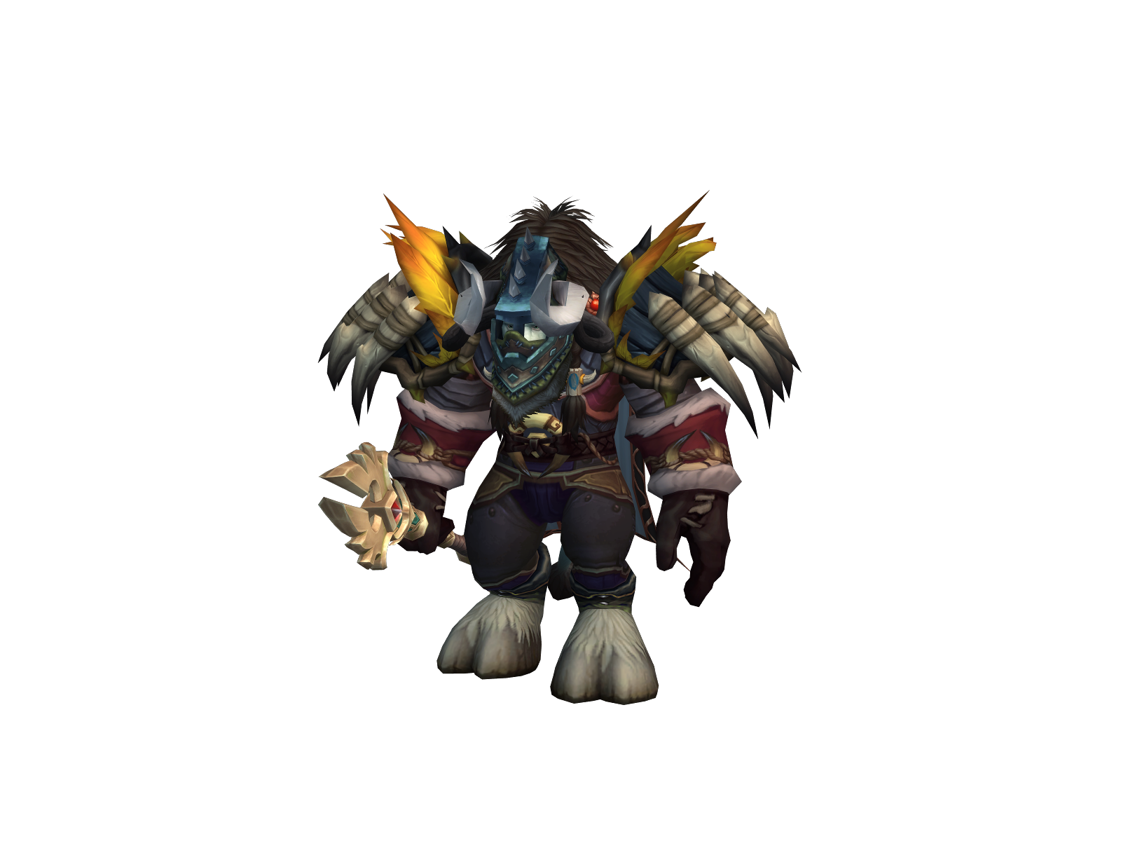 Zengen 3D character render