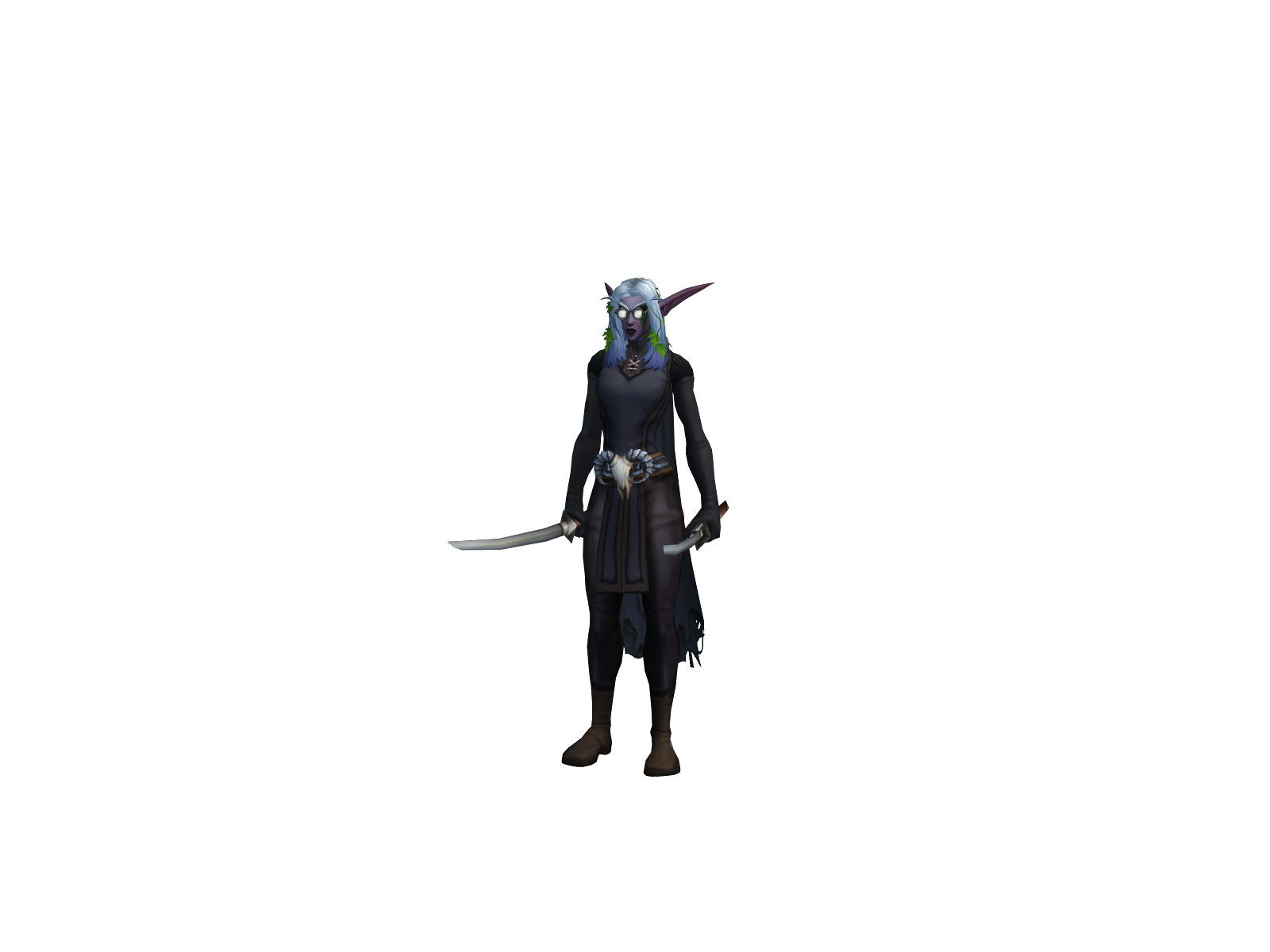 Ivory 3D character render