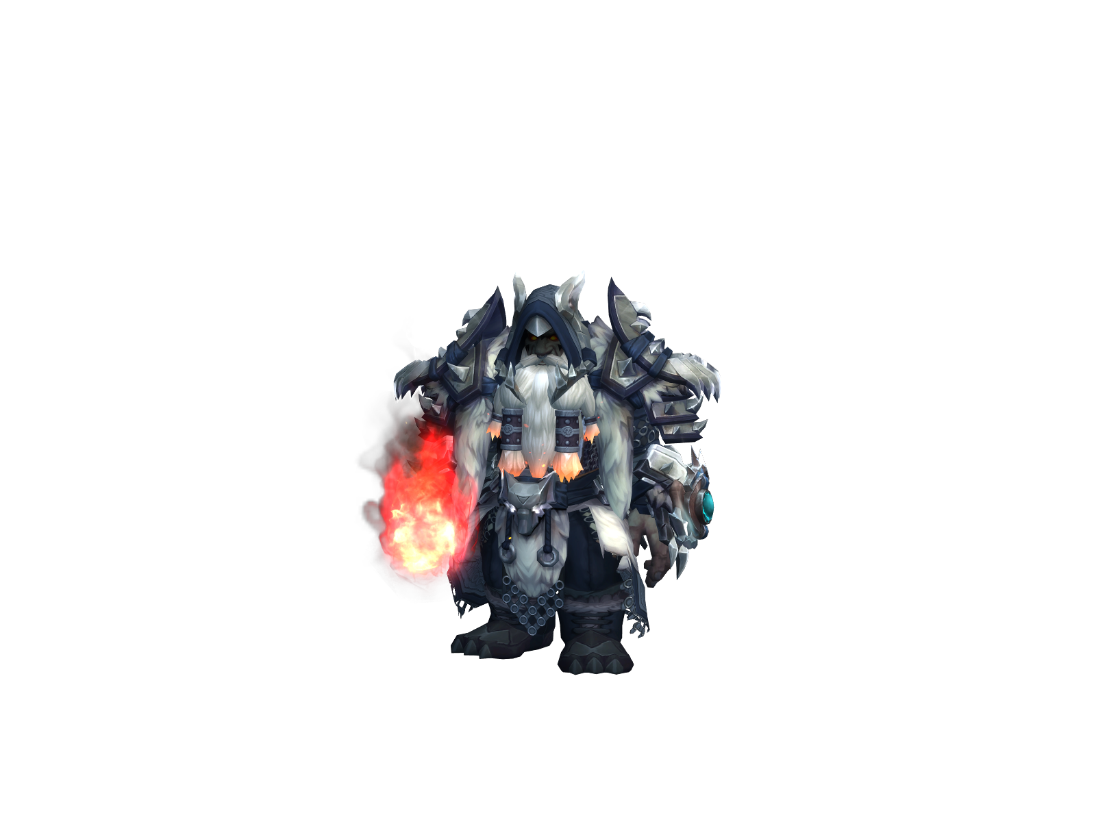 Shockecho 3D character render