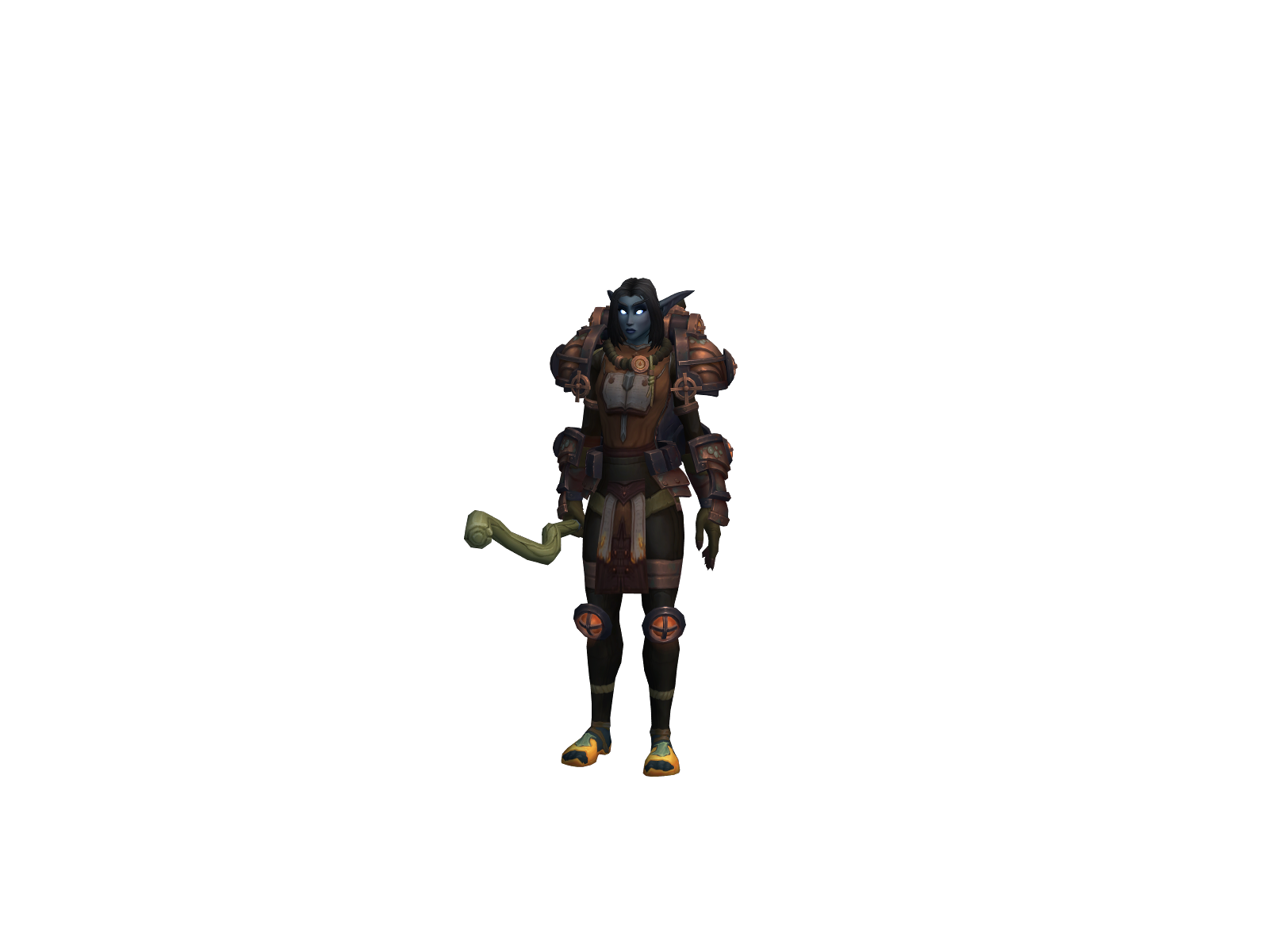 Nforce 3D character render