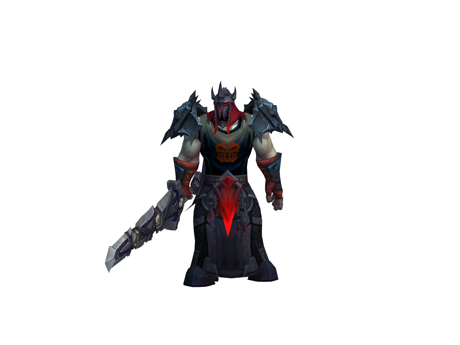 Khamûl 3D character render
