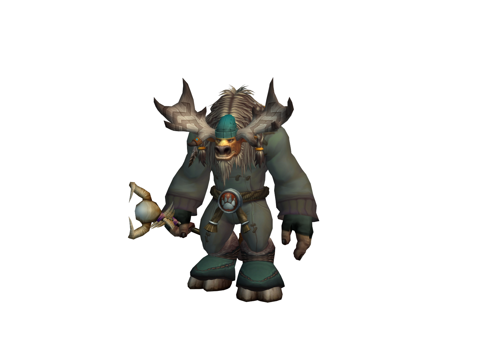 Phaûzï 3D character render
