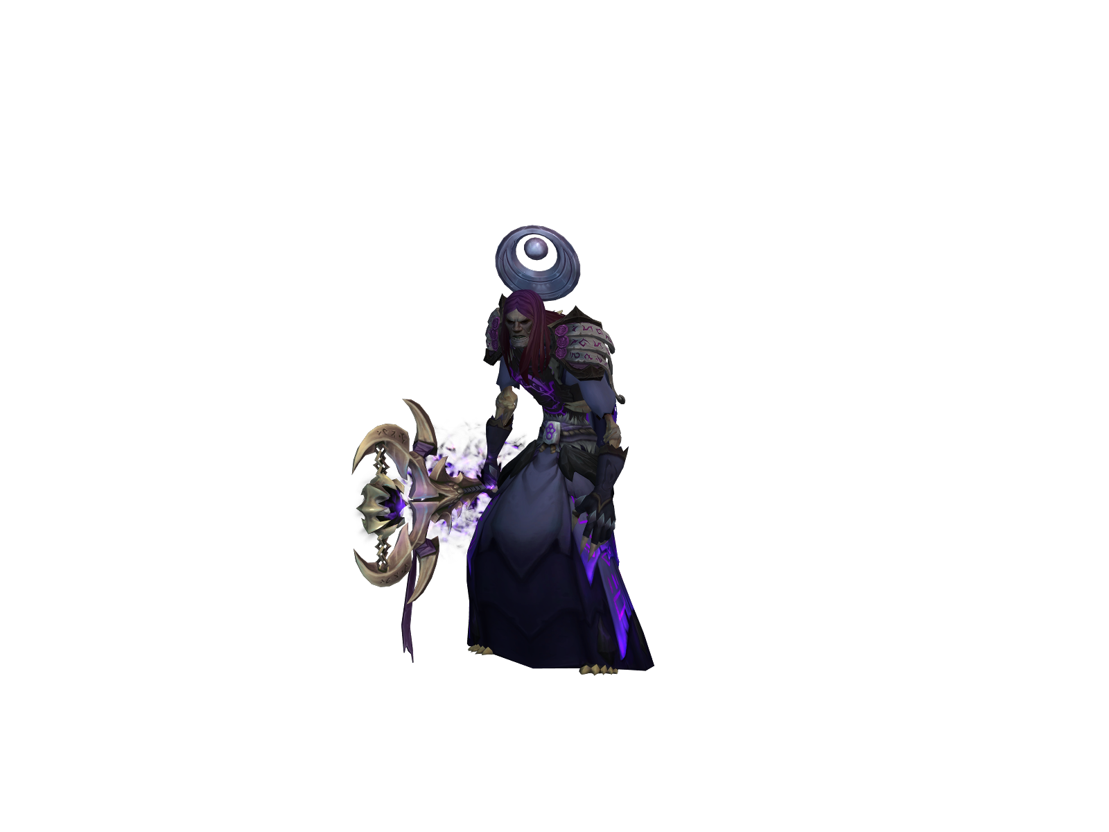 Necromancèr 3D character render