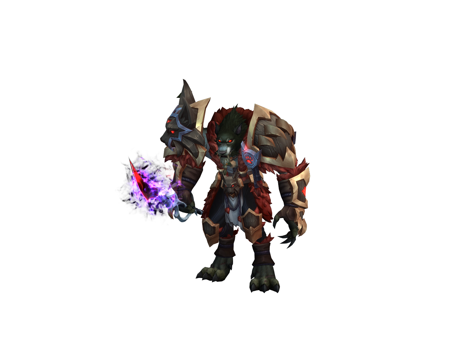 Cernunn 3D character render