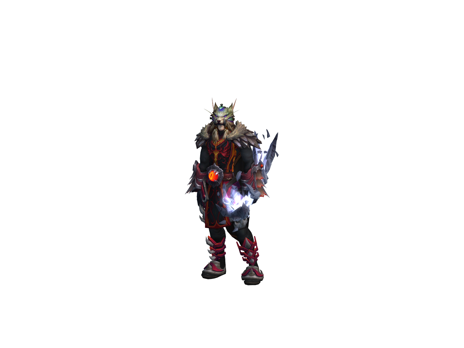 Fowlur 3D character render