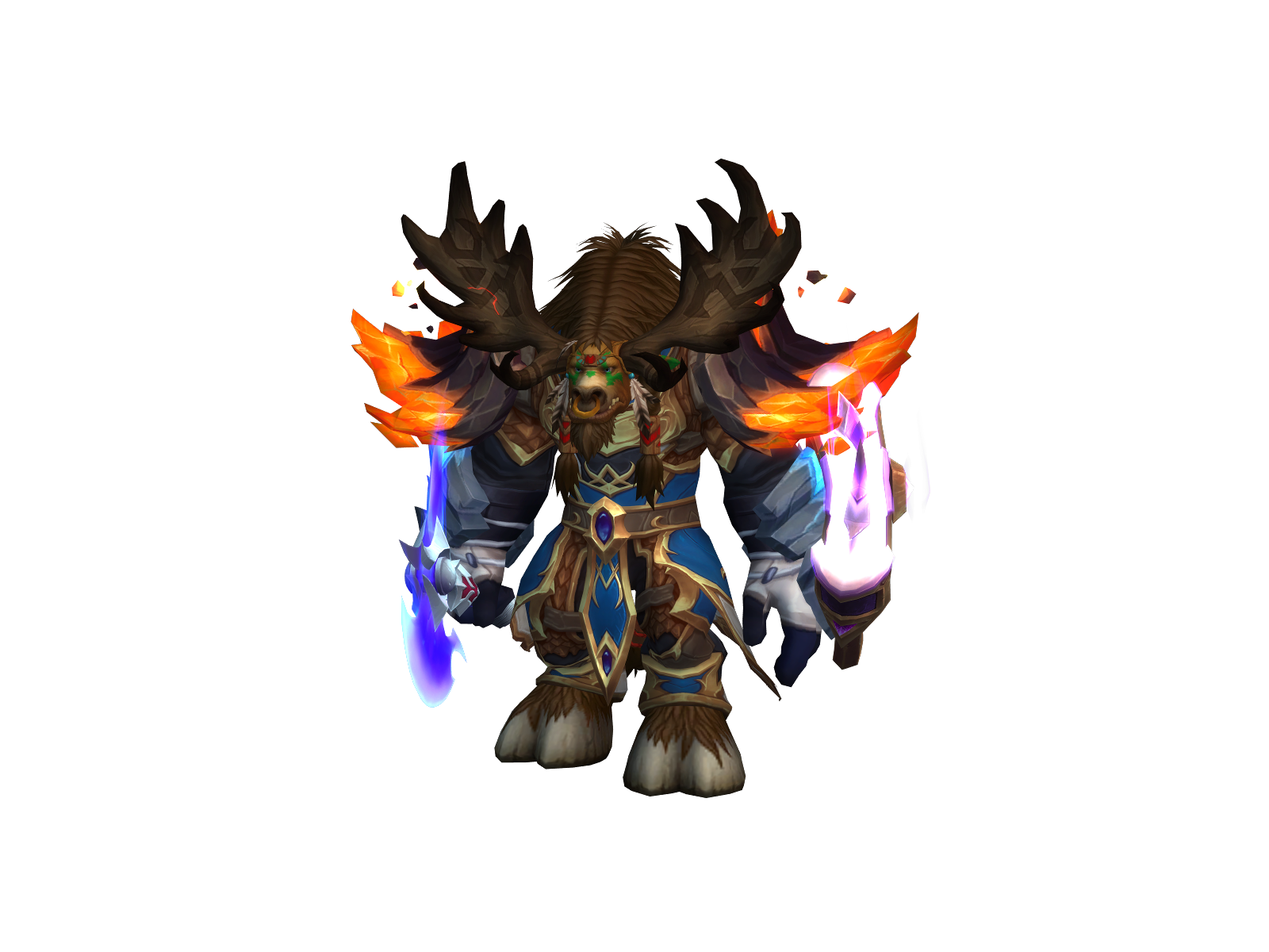 Obietricë 3D character render