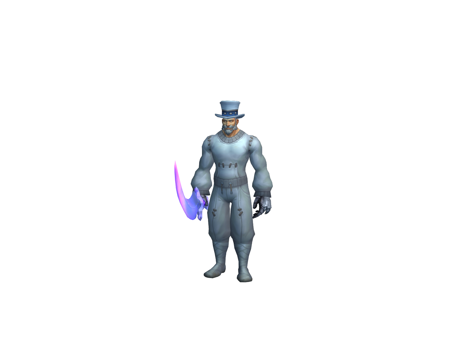 Sunburns 3D character render